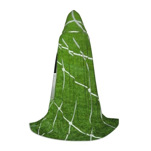 HYSDPUZK Fußball-Kapuzenumhang für Teenager, Halloween-Kostüm, Cosplay, Maskerade, Zauberer-Robe HYSDPUZK Fußball-Kapuzenumhang für Teenager, Halloween-Kostüm, Cosplay, Maskerade, Zauberer-Robe von HYSDPUZK