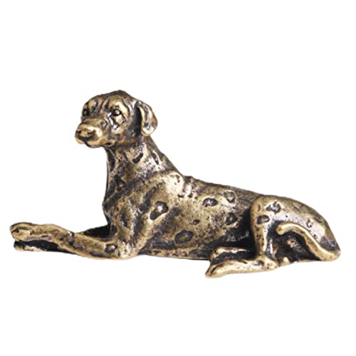 HYTROVE Messing Hunde Ornamente Kreativer Briefbeschwerer Exquisite Kalligrafie-briefbeschwerer Büro Briefbeschwerer Schreibtisch-briefbeschwerer Desktop-Buchstaben Briefgewicht Kupfer von HYTROVE