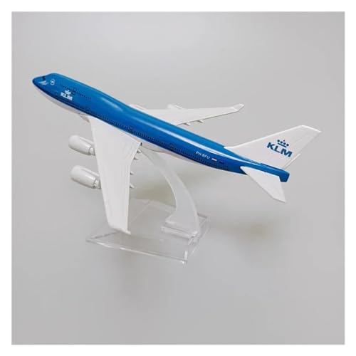 Flugzeuge Outdoor Toy 16 cm Air Netherlands KLM B747 Boeing 747 Airlines, Maßstab 1:400, Druckguss-Flugzeugmodell, Airways-Flugzeugmodell, Flugzeuglegierung, Metall von HZZST