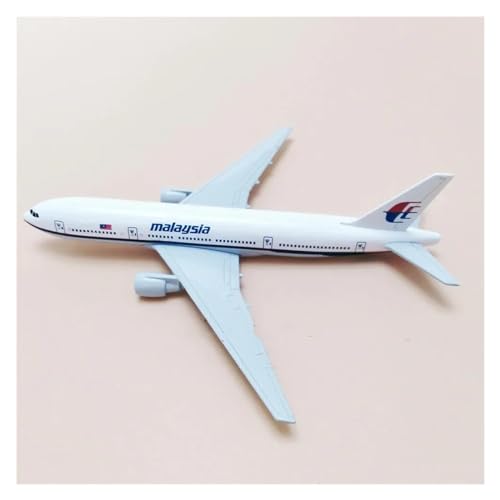 Flugzeuge Outdoor Toy 16 cm Flugzeug Malaysia Airlines Boeing 777 B777 Airways Metalllegierung Maßstab 1:400 Druckgussflugzeug Modellflugzeug Flugzeugspielzeug von HZZST