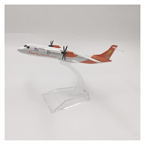Flugzeuge Outdoor Toy 16 cm Hunnu Fokker F50 ERJ 145 Flugzeugmodell Flugzeug Modellflugzeug Druckguss Metall Maßstab 1/400(B) von HZZST
