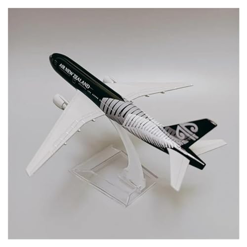 Flugzeuge Outdoor Toy 16 cm Schwarzes Flugzeugmodell Der Air New Zealand Airlines Boeing 777 B777 Airways Aus Druckguss, Modellflugzeug Aus Legiertem Metall von HZZST