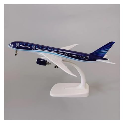 Flugzeuge Outdoor Toy 19 cm Großes Flugzeugmodell Der Air Aserbaidschan Airlines B787 Boeing 787 Airways, Legierungsmetall-Druckguss-Modellflugzeug Mit Rädern von HZZST