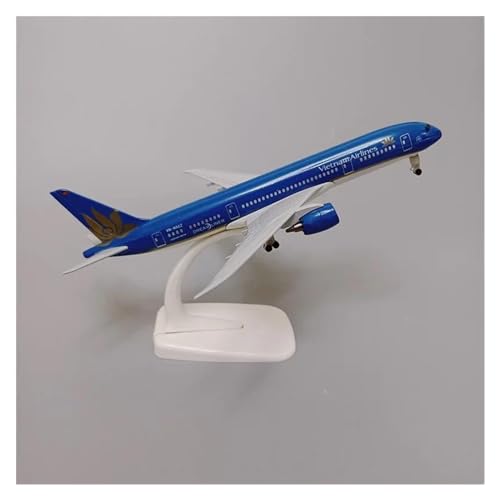 Flugzeuge Outdoor Toy 19 cm Legierungsmetall Air Vietnam Airlines Boeing 787 B787 Airways Flugzeugmodell Druckguss-Flugzeugmodellflugzeug Mit Fahrwerken von HZZST