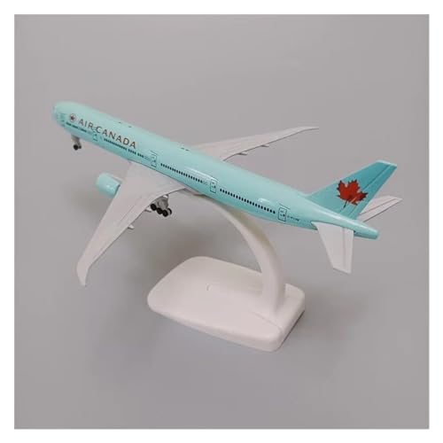 Flugzeuge Outdoor Toy 19 cm Modellflugzeug Air Canada Airlines B777 Boeing 777 Airways Flugzeugmodell Aus Metalllegierung, Druckguss-Flugzeug Mit Rädern von HZZST