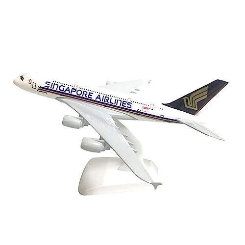 Flugzeuge Outdoor Toy 20 cm Großes Airbus A380-Flugzeug, Modellflugzeug, Modellflugzeug, Druckguss-Metallflugzeuge Im Maßstab 1:300(F6) von HZZST