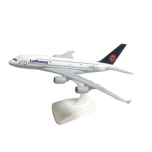 Flugzeuge Outdoor Toy 20 cm Großes Airbus A380-Flugzeug, Modellflugzeug, Modellflugzeug, Druckguss-Metallflugzeuge Im Maßstab 1:300(Q) von HZZST