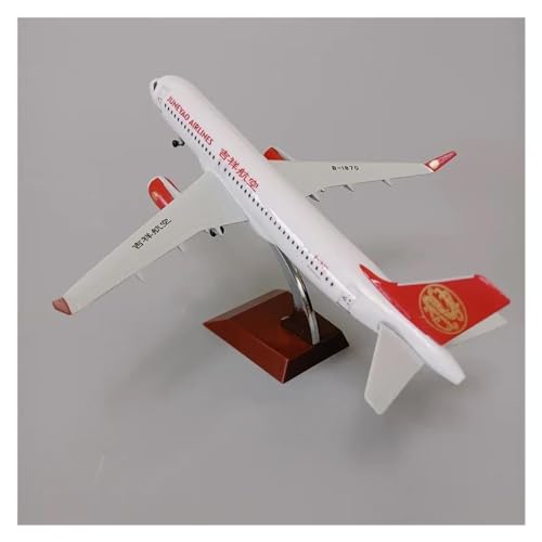 Flugzeuge Outdoor Toy 20 cm Legierung Metall Air China Shanghai JUNEYAO Airlines Lucky Airbus 320 A320 Flugzeugmodell Flugzeug Modellflugzeug Mit Rädern von HZZST