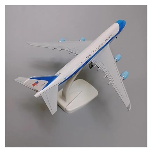 Flugzeuge Outdoor Toy 20 cm Legierung Metall USA American Air Force B747 Airlines Boeing 747 Airways Druckguss Flugzeug Modell Flugzeug Modell Flugzeug Räder von HZZST