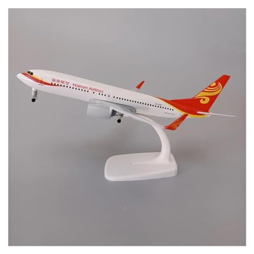 Flugzeuge Outdoor Toy 20 cm Legierungsmetall Air China HaiNan Airlines Boeing 737 B737 Airways Flugzeugmodell Druckguss-Flugzeugmodellflugzeug Mit Rädern von HZZST