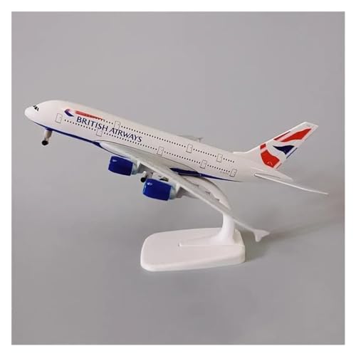 Flugzeuge Outdoor Toy 20 cm Legierungsmetall British Airways Airbus A380 Boeing B777 Airlines Flugzeugmodell Druckguss-Flugzeugmodellflugzeug Mit Fahrwerken(EIN) von HZZST