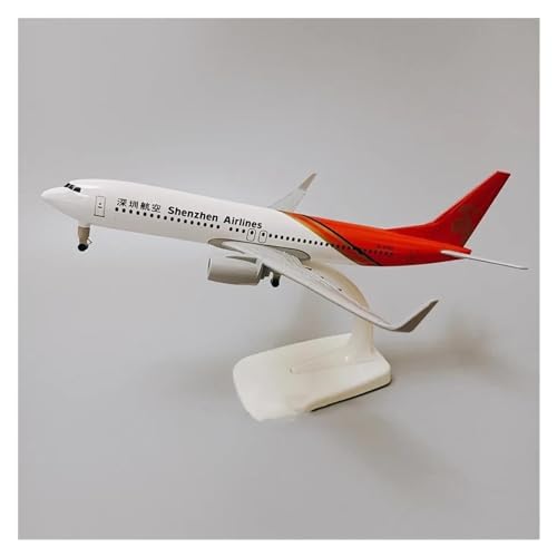 Flugzeuge Outdoor Toy 20 cm Legierungsmetall China Air ShenZhen Airlines Boeing 737 B737 Airways Flugzeug Modellflugzeug Druckgussflugzeug Mit Rädern Flugzeug von HZZST