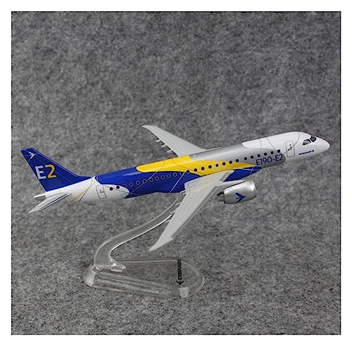 Flugzeuge Outdoor Toy Diecast Kunststoff Maßstab 1:250 Embraer E190-E2 Transportflugzeug Modellbausatz Modellflugzeug Drop Shipping(EIN) von HZZST