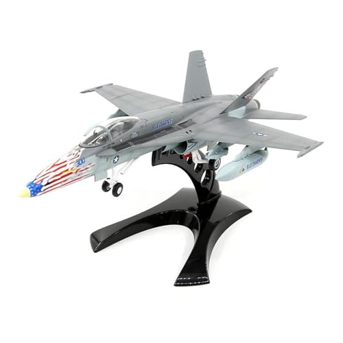 Flugzeuge Outdoor Toy Maßstab 1:72 37118 US Navy F/A-18C Hornet Fighter VFA146 F18 Fertiges Militärisiertes Kampfflugzeug-Modellspielzeug von HZZST