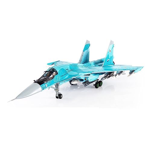 Flugzeuge Outdoor Toy Maßstab 1:72 Fullback SU-34 Su34 Russische Luftwaffe Druckgussflugzeug Flugzeug Kampfflugzeug Modell Statisches Druckgusslegierungsmodell Spielzeug von HZZST