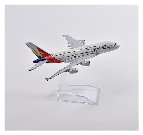 HZZST Flugzeuge Outdoor Toy 16cm Korean Air Airbus 380 Flugzeug Modellflugzeug Modellflugzeuge Aus Metalldruckguss Im Maßstab 1:400(E) von HZZST