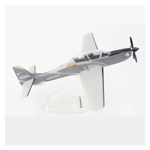 HZZST Flugzeuge Outdoor Toy Embraer A-29 Super Toucan Kampfflugzeug, Druckguss, Maßstab 1:100, Flugzeugmodell A29, Flugzeugmodell (Größe : EIN) von HZZST