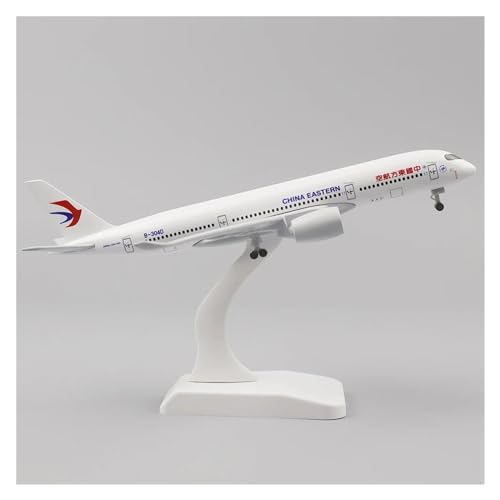 HZZST Flugzeuge Outdoor Toy Flugzeugmodell 20 cm 1:400 - Flugzeugform A350 Material Mit Fahrwerksrädern Ornament Geschenk (Größe : B) von HZZST