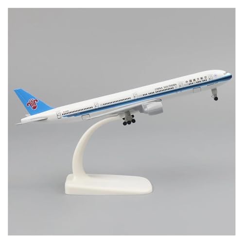 HZZST Flugzeuge Outdoor Toy Flugzeugmodell 20 cm 1:400 Neuseeland Boeing777 Metallnachbildung mit Fahrwerk, Luftfahrtgeschenk (Größe : China Southern) von HZZST