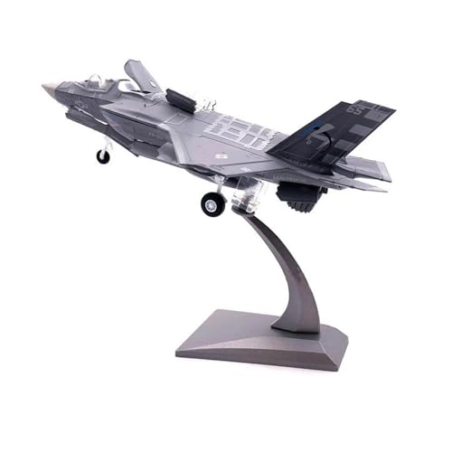 HZZST Flugzeuge Outdoor Toy Flugzeugmodell Aus Metalldruckguss, 1:72, Vertikal Startendes Und Landendes F35-Stealth-Militärflugzeug des US Marine Corps F35B (Farbe : EIN, Größe : 1 UK) von HZZST