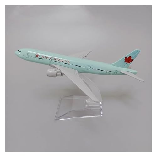 HZZST Flugzeuge Outdoor Toy Legierung Metall Air Canada Boeing B777 Airlines Diecast Flugzeug Modell Airways Canada Flugzeug Modell Flugzeuge(EIN) von HZZST