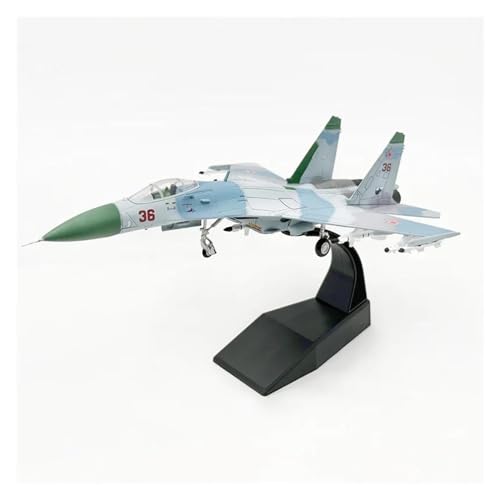 HZZST Flugzeuge Outdoor Toy Maßstab 1:100, Sowjetisches Su27-Kampfflugzeug SU-27 1987, Militärkampfflugzeug S27, Modell, Sammlerspielzeug, Geschenk von HZZST