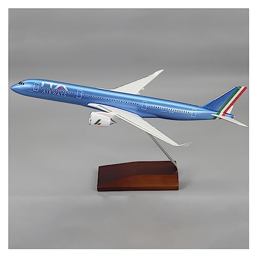 HZZST Flugzeuge Outdoor Toy Maßstab 1:200 A350 A350-900 Italien ITA Airline Flugzeug Kunststoff ABS Montage Flugzeug Modell Mit Ständer Flugzeug Spielzeug Für Sammlung von HZZST