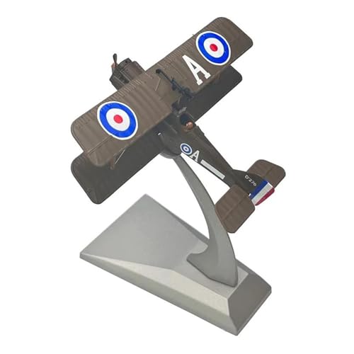 HZZST Flugzeuge Outdoor Toy Maßstab 1:72 WWI Royal Air Force SE 5A Doppeldecker Propellerjäger Flugzeugmodell Aus Druckgussmetall von HZZST