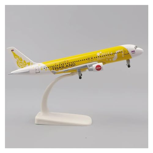 HZZST Flugzeuge Outdoor Toy Metallflugzeugmodell 20 cm 1:400 Bangkok Fish A320 Metallnachbildung Legierungsmaterial Luftfahrt Kinderspielzeug (Größe : I) von HZZST