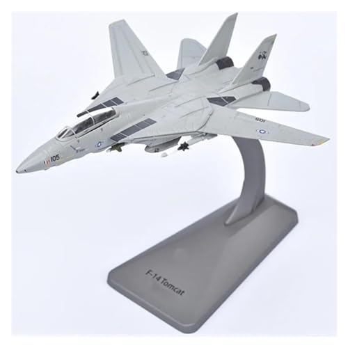 HZZST Flugzeuge Outdoor Toy Tomcat Fighter F14 WWII Miniatur-Druckguss-Legierung Material Flugzeugmodelle Maßstab 1/144 Souvenir Sammlung Spielzeug von HZZST