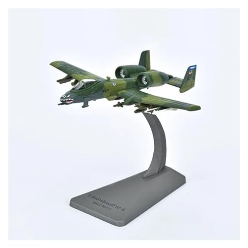 HZZST Flugzeuge Outdoor Toy Vintage-Modelle Aus Druckguss Der US-Armee Aus Dem Zweiten Weltkrieg, Miniatur-Druckgussmodelle, Maßstab 1:144, A10-Angriffsversion, Flugzeug-Souvenir von HZZST