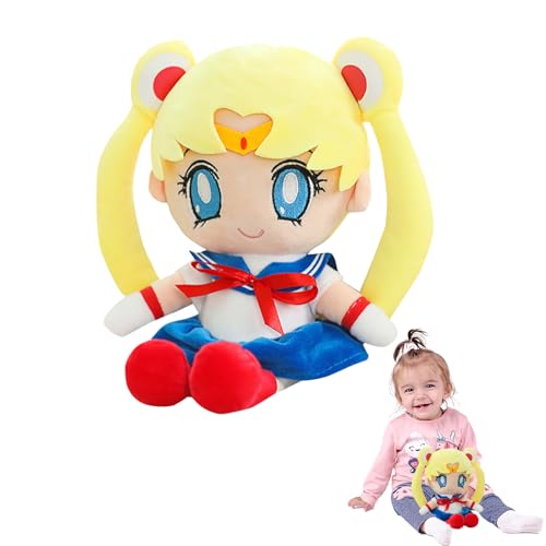 HaOrchid Anime Plüschtiere, 25cm Anime Plush Figuren, Sailor Moon Plüschtier, Kawaii Plüsch Puppe, Anime Kuscheltier, Anime Plush Toy, Baby Stofftier für Kinder Mädchen Kuscheln, Spielen und Schlafen von HaOrchid