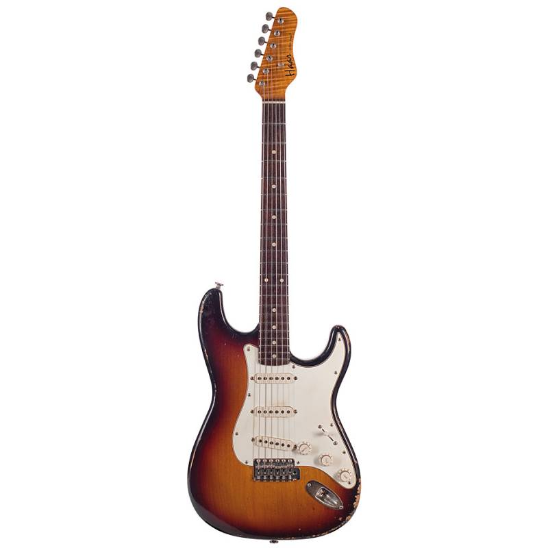 Haar Traditional S aged, 3 Tone Sunburst E-Gitarre von Haar