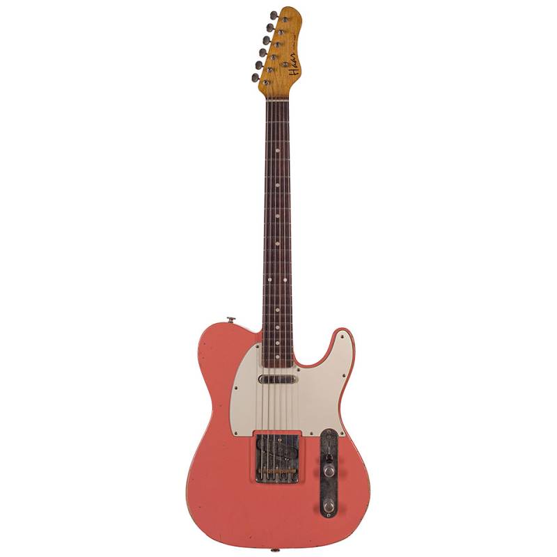 Haar Traditional T, Coral Pink, E-Gitarre von Haar