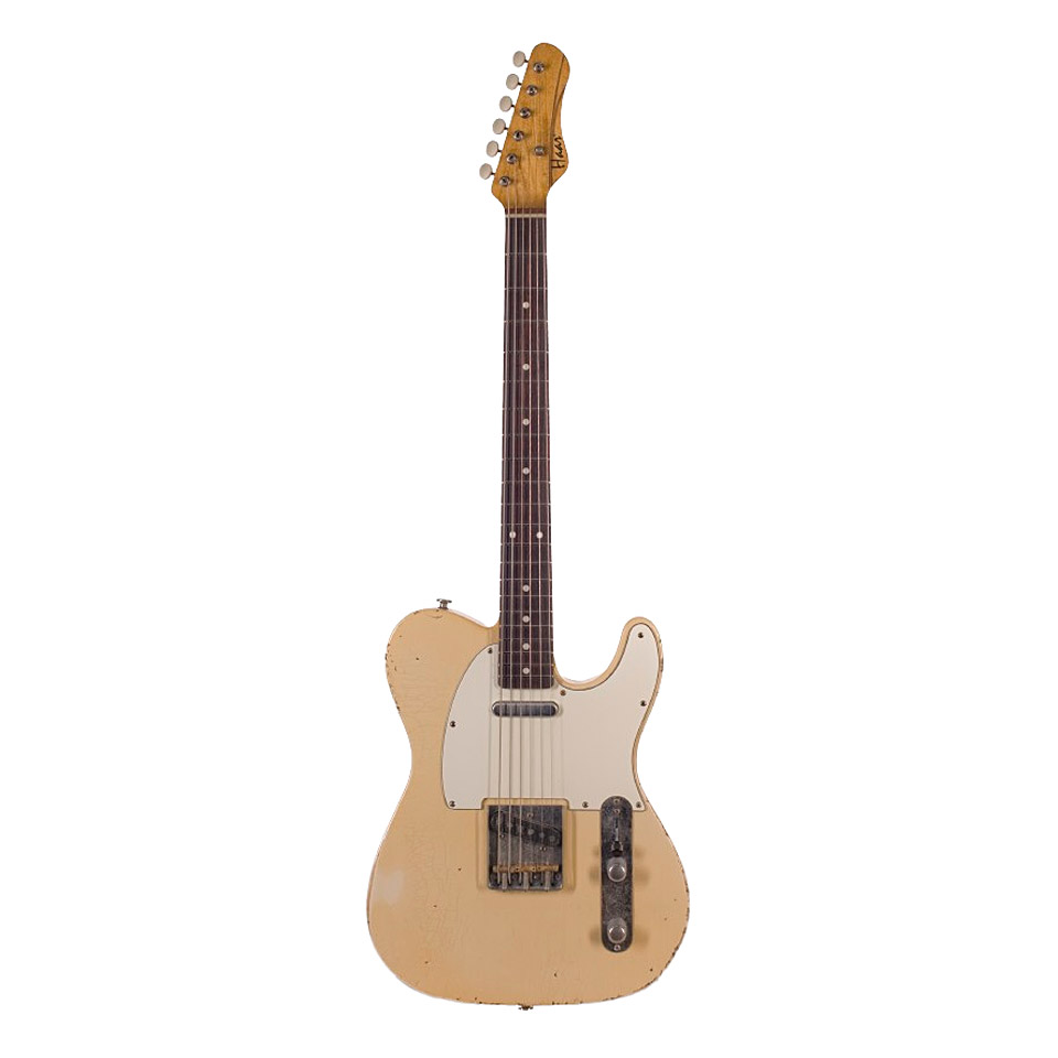 Haar Traditional T aged, Vintage White E-Gitarre von Haar