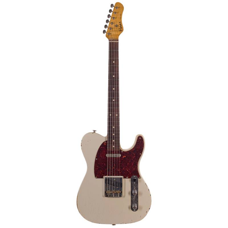 Haar Traditional T aged, Vintage White E-Gitarre von Haar