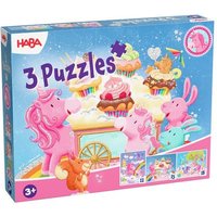3 Puzzles - Einhorn Glitzerglück 12/15/18 Teile 3 Puzzles - Einhorn Glitzerglück 12/15/18 Teile von Haba Sales GmbH & Co.KG