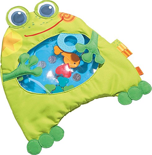 HABA 301467 - Wasser-Spielmatte Frosch, Kleinkindspielzeug, grün von HABA