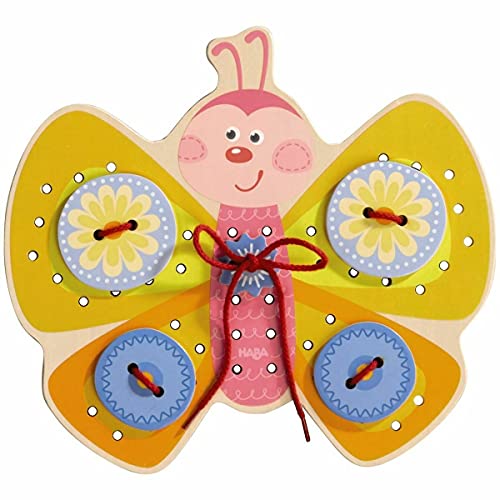 Haba 301124 - Fädelspiel Schmetterling von HABA