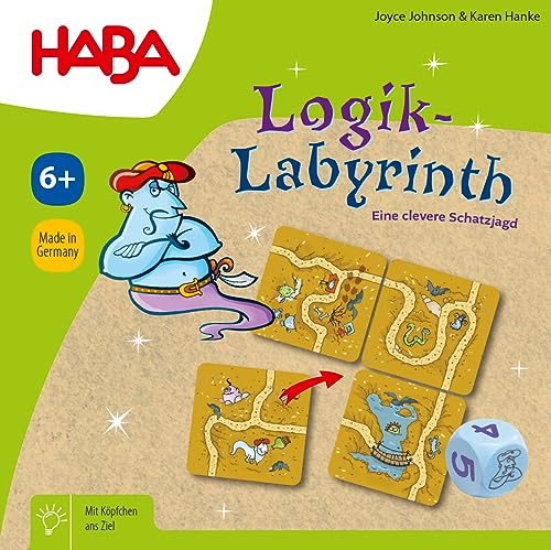 HABA 301886 - Logik-Labyrinth, Legespiel von HABA