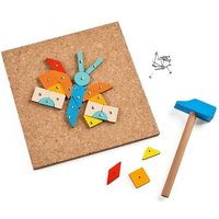 HABA 2013791001 - Hammer-Nagelspiel Geo-Formen, 60-teilig, Lernspiel HABA 2013791001 - Hammer-Nagelspiel Geo-Formen, 60-teilig, Lernspiel von HABA