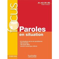 Paroles en situations - Livre + CD (A1-B2) von Hachette Livre - Bnf