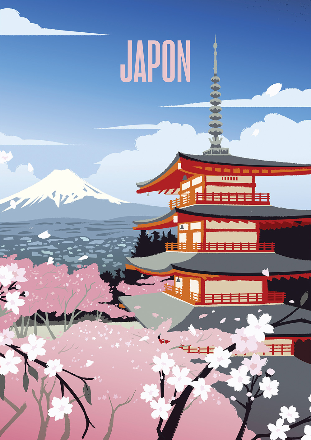 Hachette Évasion Japon 500 Teile Puzzle Hachette-Puzzle-0009 von Hachette