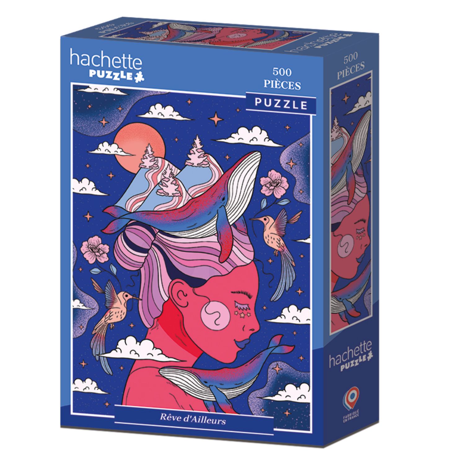 Hachette Puzzle 500 Teile - Rêve d'Ailleurs - Hachette Puzzle 500 Teile - Rêve d'Ailleurs - von Hachette