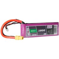 Hacker Modellbau-Akkupack (LiPo) 7.4V 1800 mAh Zellen-Zahl: 2 25 C Softcase XT60 von Hacker