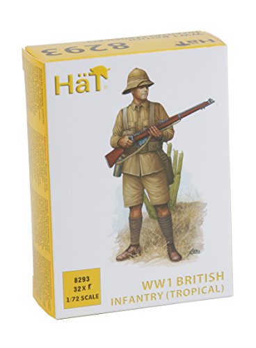 HäT 008293 - Plastikmodellbausatz, 1/72 WWI Britische Infanterie,Tropen von HäT