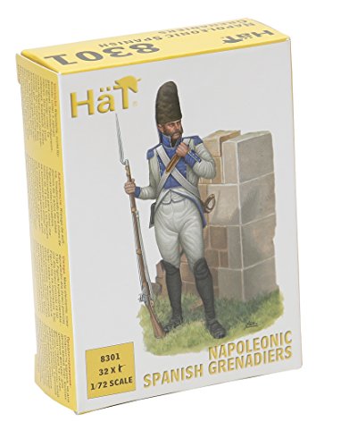 HäT 008301-1/72 Spanische Grenadiere, Farbe Weiß. von HäT