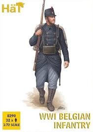 HäT 378290" 1/72 WWI Belgische Infanterie Modellbausatz von HäT