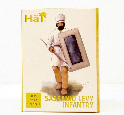 HäT 8205 Sassanid Infantry Modellbau, Hobby, Zusammenbau, detailliert, Weiß von HäT