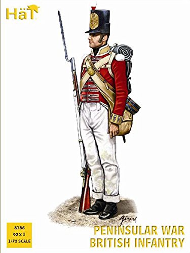 Unbekannt HäT 8186 - Napoleonisch Peninsular British Infantry, Mittel von HäT